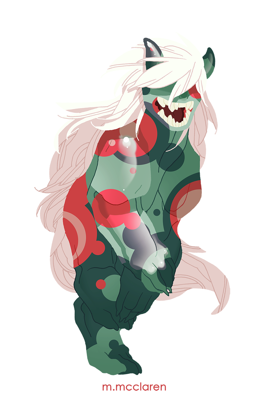 I really like the corrupted Jasper designs.
Corrupted Jaspers belong to Steven Universe . Artwork by Meredith McClaren