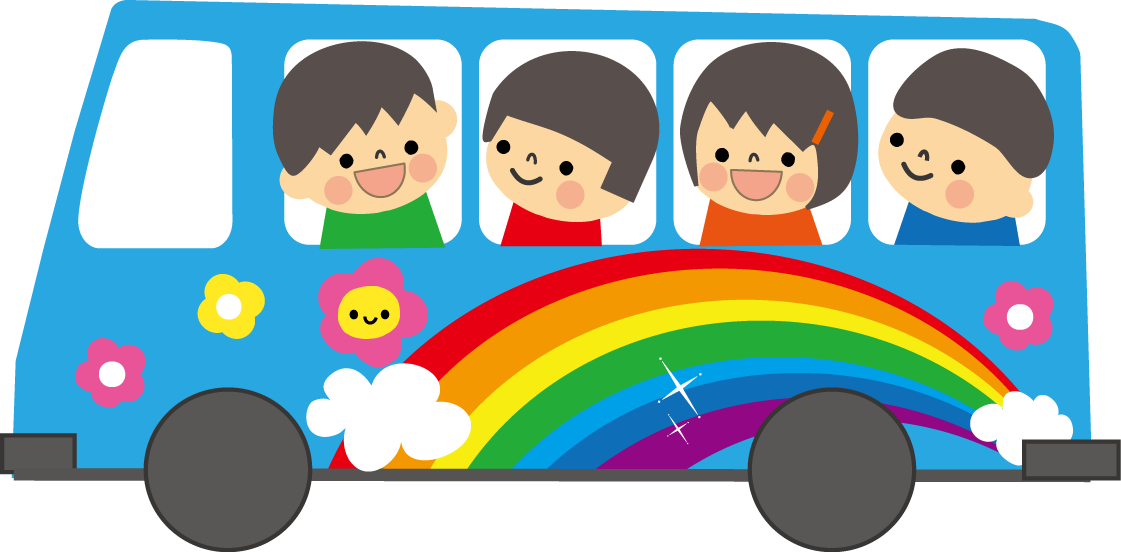 園バスのイラスト 無料イラスト フリー素材
