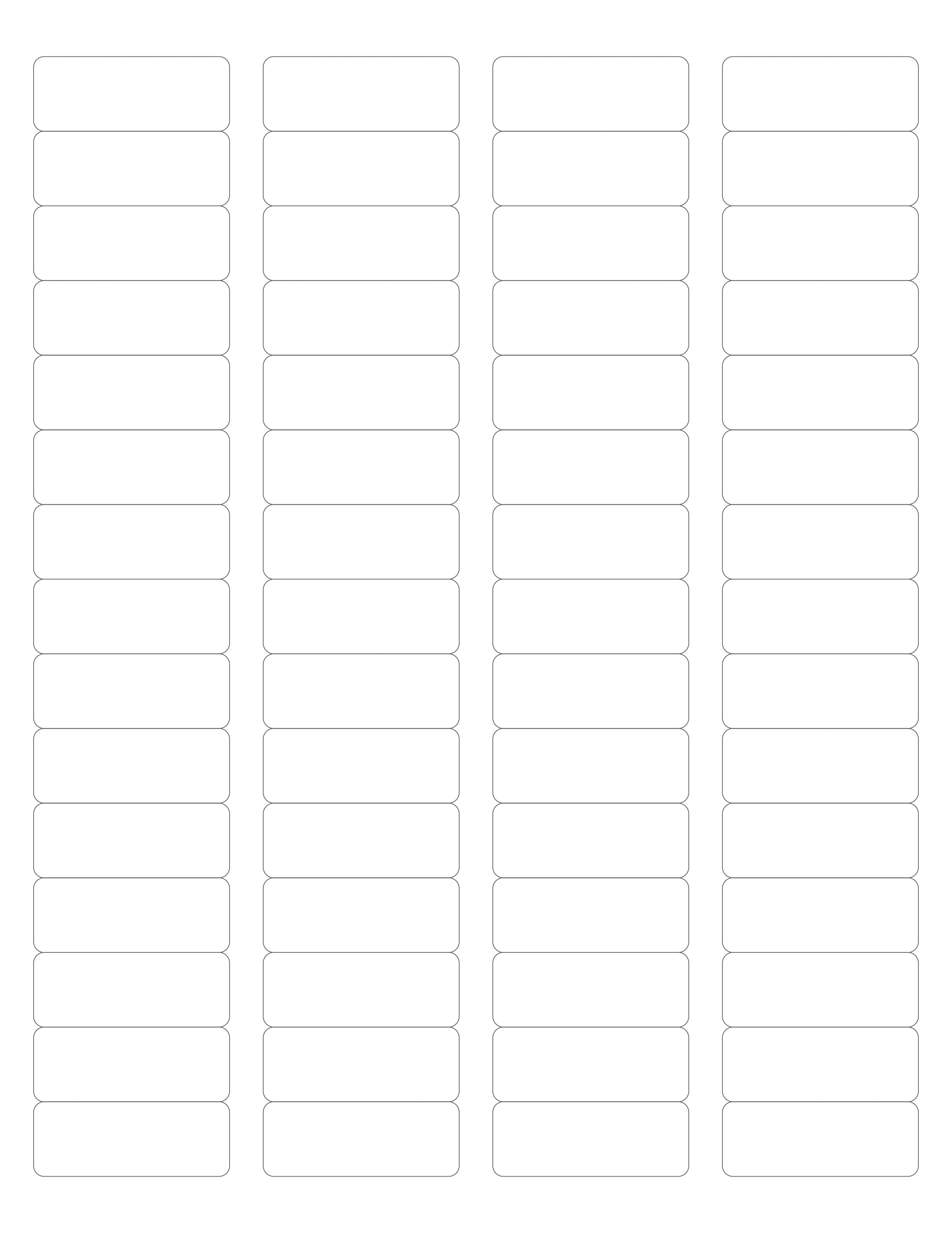 MR323 – 2/3″ x 1-3/4″ – US Letter Sheet – 60 Rectangle Labels ...