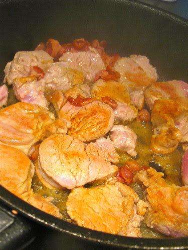 Creamy Pork and Vegetable stew with spicy roasted potatoes wedges http://singlishswenglish.blogspot.com/