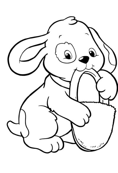  print download draw your own puppy coloring pages