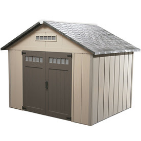 Homestyles Premier Gable Storage Shed (Common: 10-ft x 10-ft; Interior ...