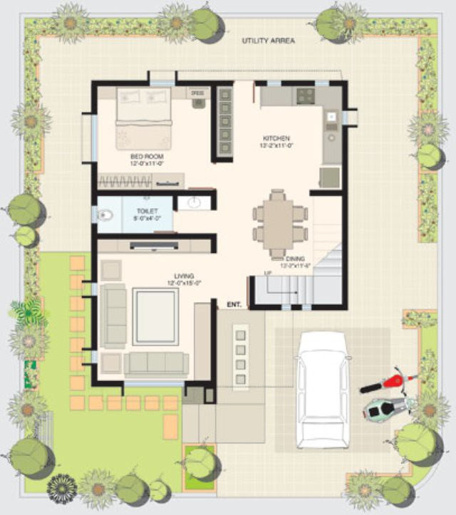 Forest View Bungalow Ground Floor