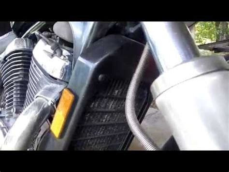 change water coolantanti freeze   motorcycle youtube