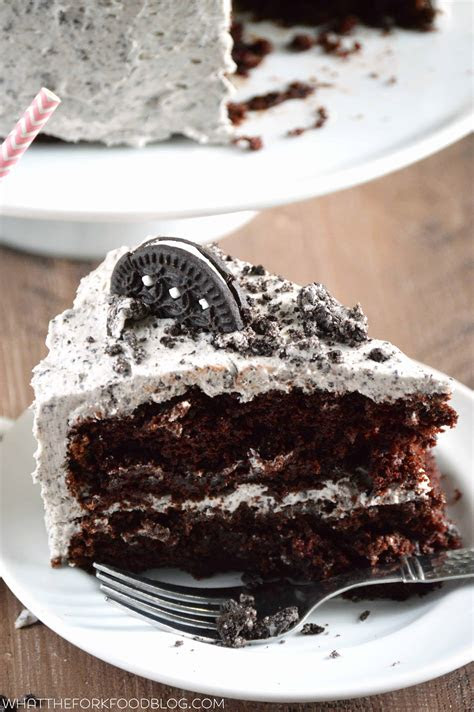 Also gave the dirty white walls a fresh coat of creamy white (valspar's cream in my coffee), . Chocolate Cookies and Cream Cake - What the Fork