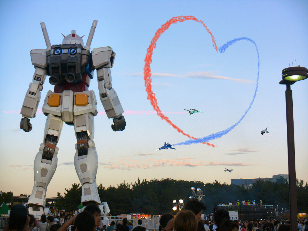 お台場の実物大ガンダムを見てきました Walkの Web Page 2 0