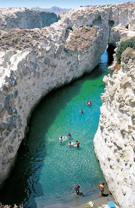 Floating to the Sea, Papafragas, Milos, Greece