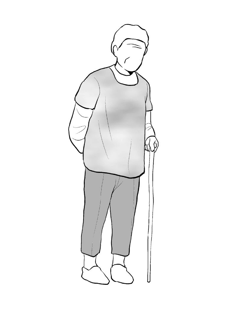 服装 髪型などから見る 中高年 お年寄り の描き方 女性編 Oyukihan S Blog 漫 パワー充電所