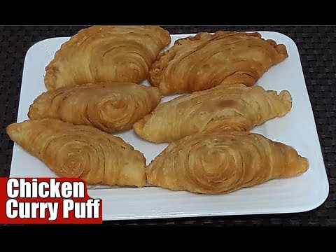 Chicken Curry Puff Homemade Bangla Recipe Malaysian Style