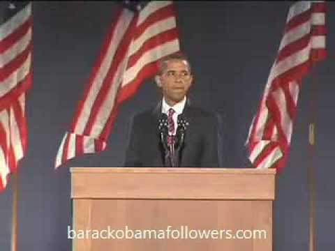 Barack Obama Speech President Elect Acceptance Speech 2008 Part 2