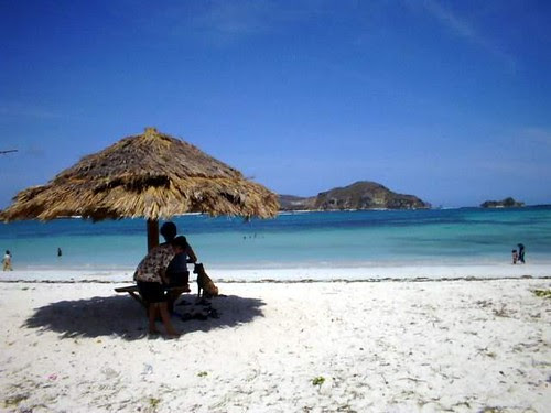 Tanjung Aan Beach in Lombok, photographed by JavaTourism.com