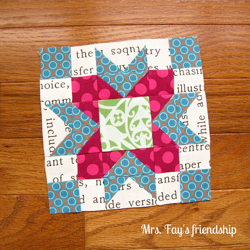 Mrs. Fay's friendship block