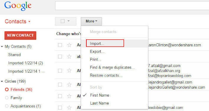 Easily Import CSV Contacts from PC to Android Phone
