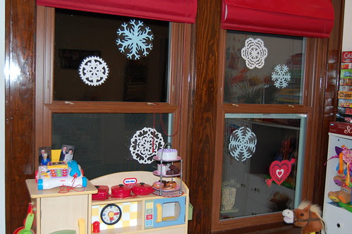 Snowflakes and Valentine's