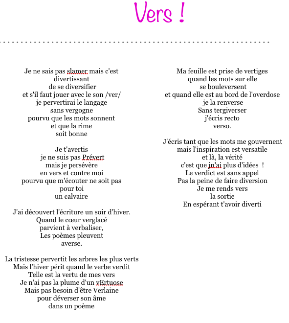 Chocolat Litteraire Cours De Francais Et Exercices