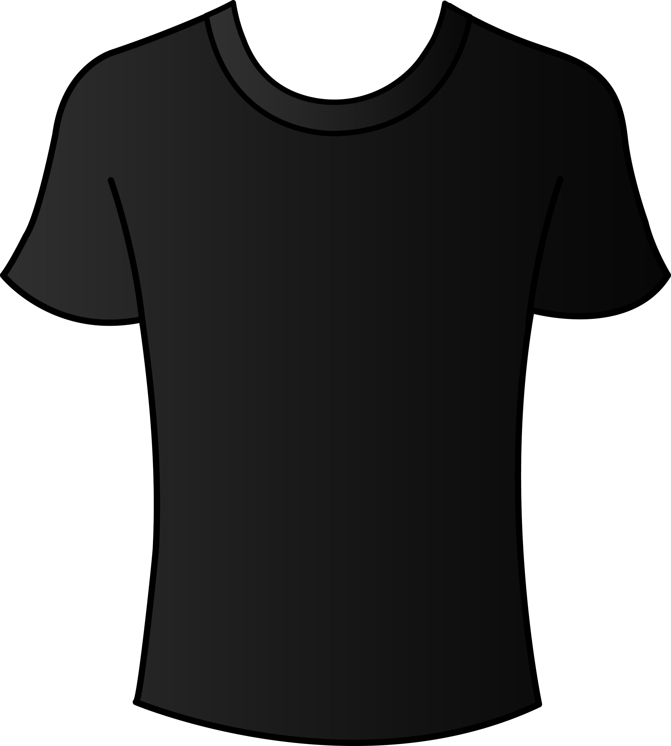 Download Black T Shirt Template @BBT.com