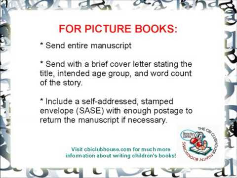 Writing Children's Books: A Crash Course in Submitting a Writing Children's Books: A Crash Course in Submitting a
