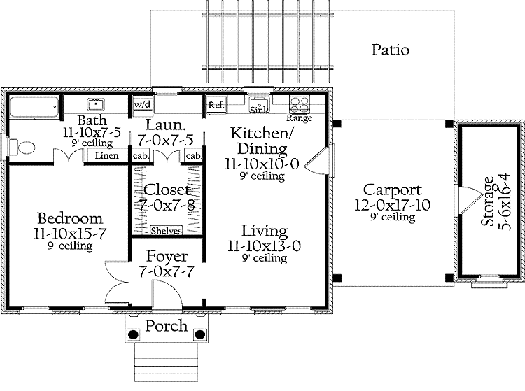 MTS_Tonya1026 969237 1BedroomBrickHousePlans