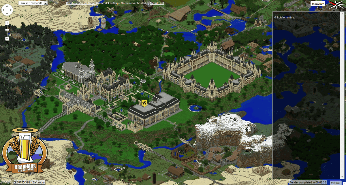 The Minecraft Overviewer Tool That Displays Minecraft Like Google Maps Gigazine