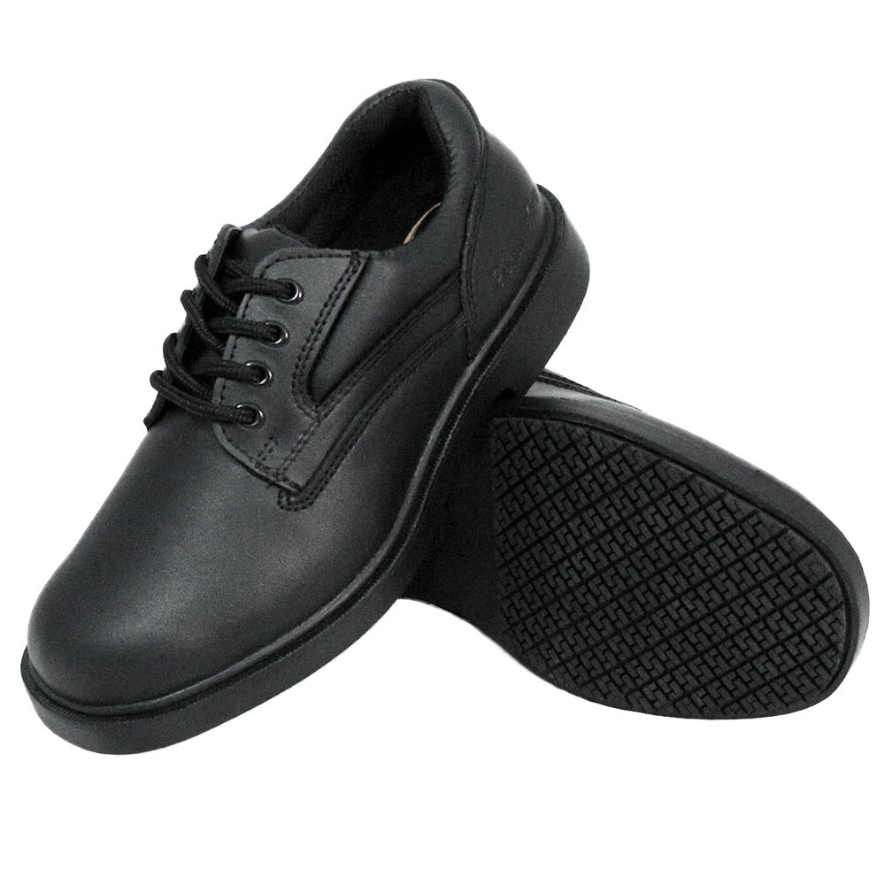 Genuine Grip 7110 Men's Size 13 Wide Width Black Oxford ...