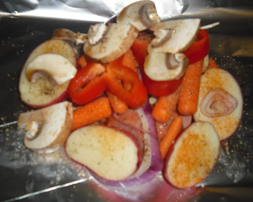 Getting dinner ready