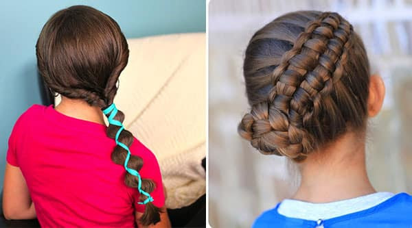 Top 10 cute girl hairstyles for school  yvestyle.com