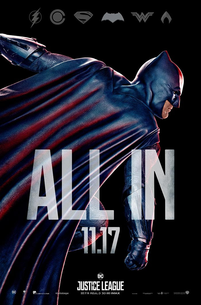 Póster final de la Liga de la Justicia: Batman