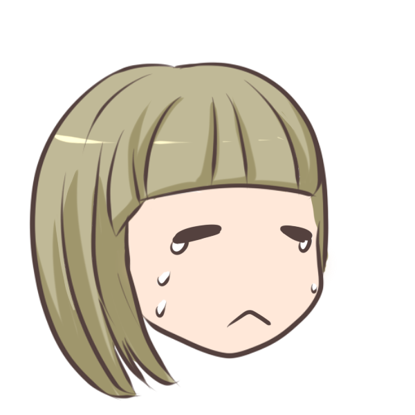 泣く女の子のイラスト かわいいフリー素材が無料のイラストレイン