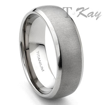 man titanium wedding rings