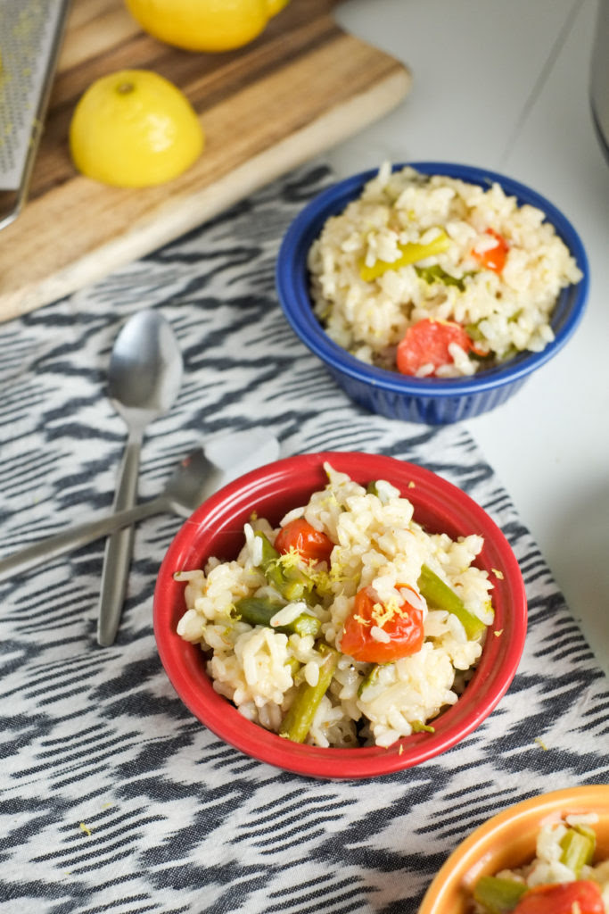 Cheesy Instant Pot Risotto with Spring Veggies | Super Healthy Kids | Food and Drink