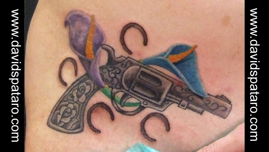 gun tattoos