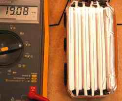 really got an appreciation of how strong a LiPo foil pouch is even 
