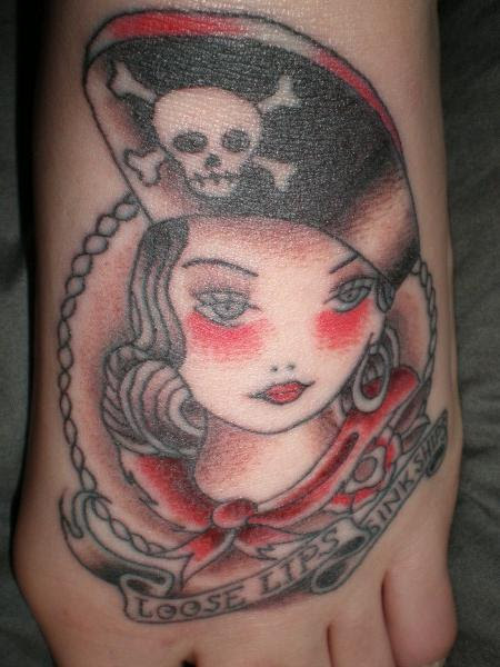 foot tattoos