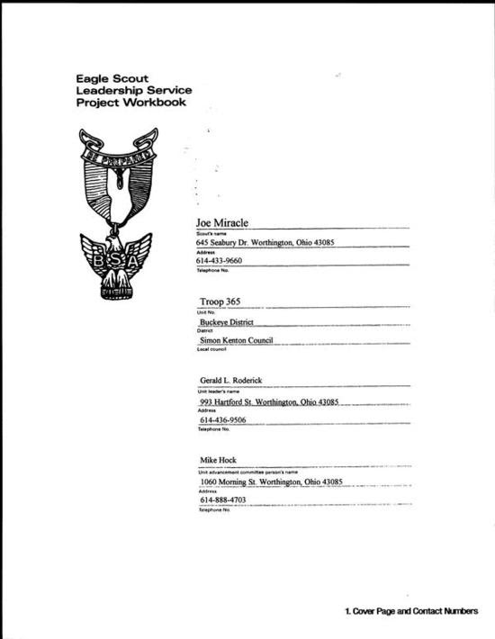 eagle scout workbook pdf download