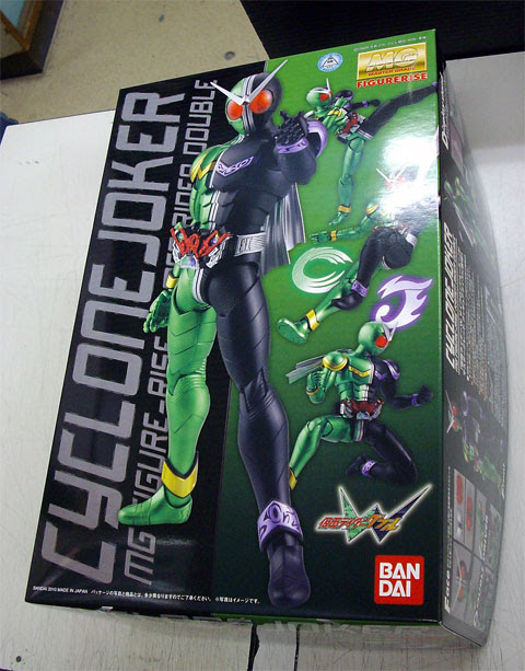 Mgフィギュアライズ 1 8 仮面ライダーw サイクロンジョーカー その1 メリクリウスの杖 文具とプラモの店 タギミの店長日記