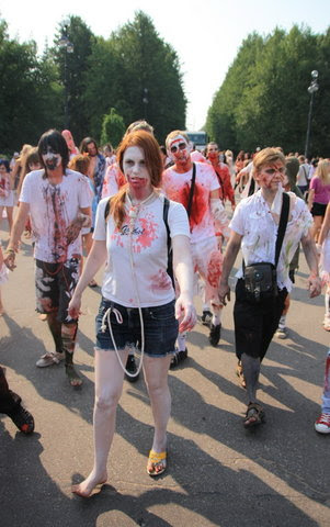 Zombie Walk in Saint Petersburg, Russia (85 pics)