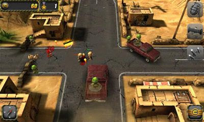 Screenshots of the Tiny Troopers for Android tablet, phone.