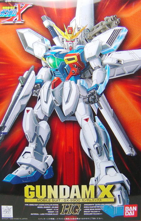 1 100 Hg Gx 9900 Gundam X 立体物
