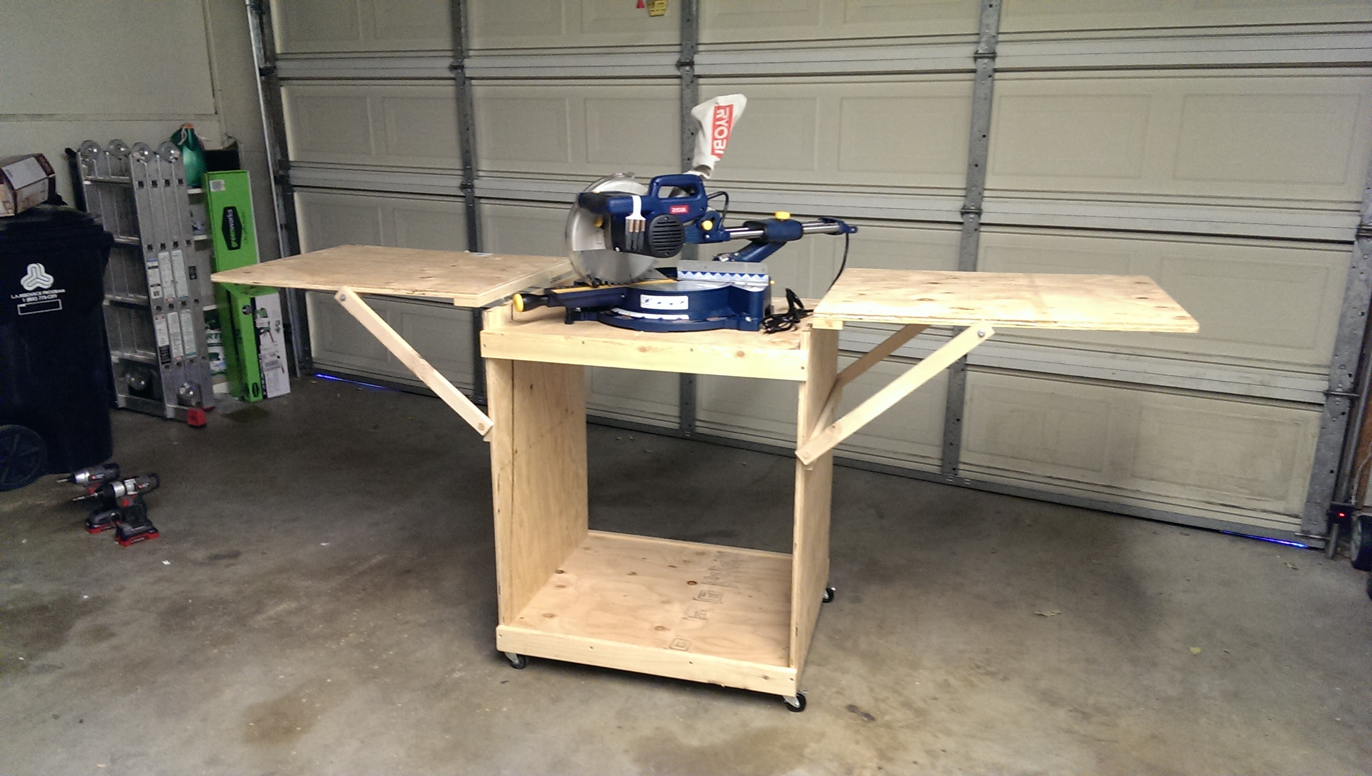 22 DIY Miter Saw Table Plans Guide Patterns