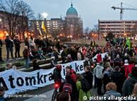 تظاهرات در پوتسدام علیه انرژی اتمی