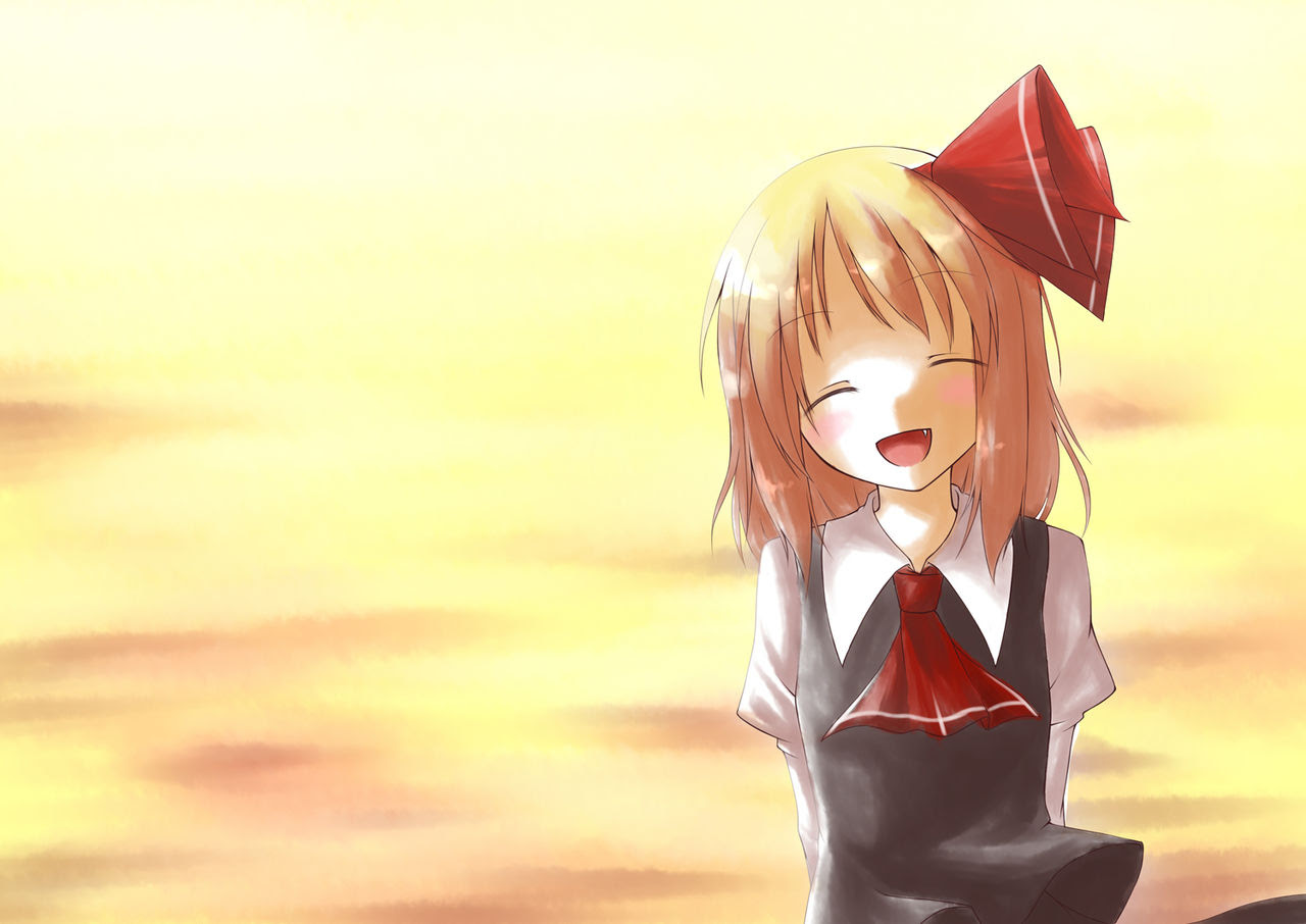 東方projectのルーミアの可愛らしい高画質な画像 壁紙 写真まとめサイト Pictas