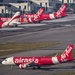AirAsia Airbus A320 passenger jets on the tarmac in Sepang, Malaysia, in November. Indonesia AirAsia Flight 8501, an Airbus A320, disappeared from radar screens early Sunday.
