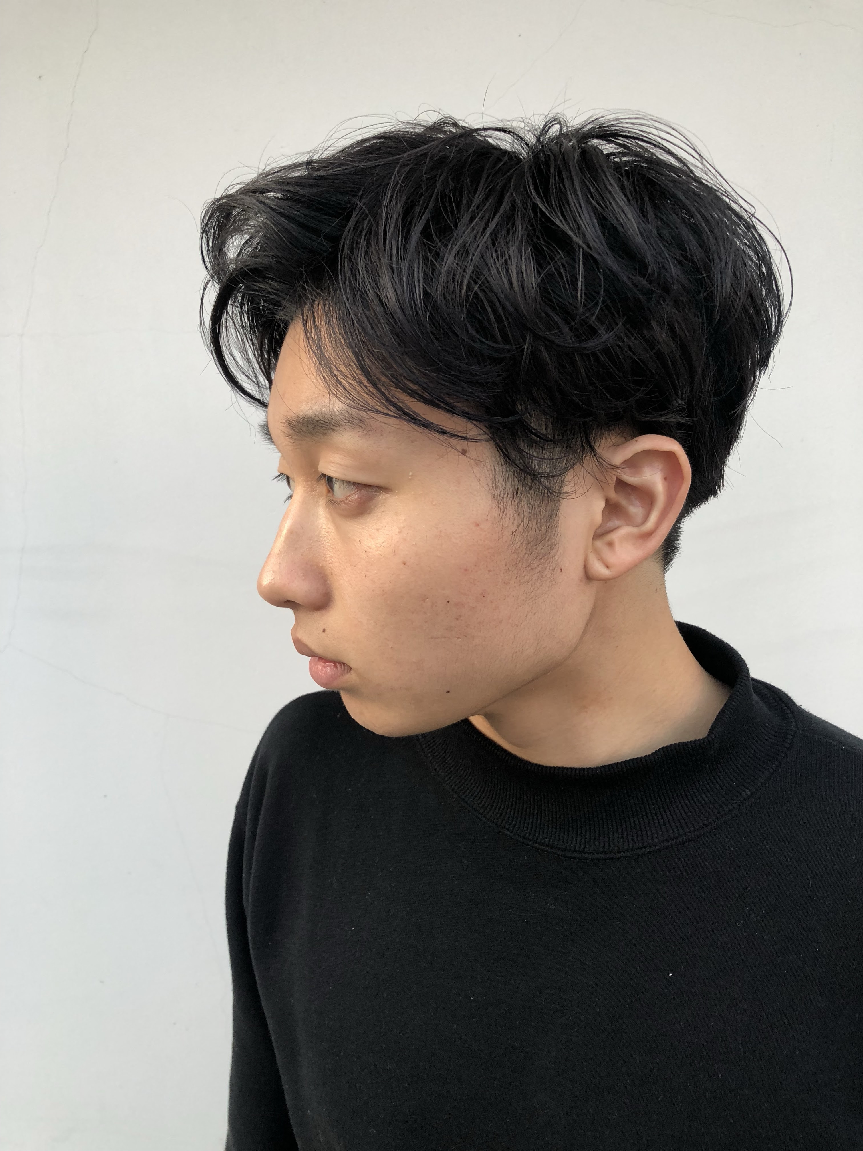 メンズは長め前髪がオススメです 広島市西区横川の美容室 美容院 Cut For You カットフォーユー