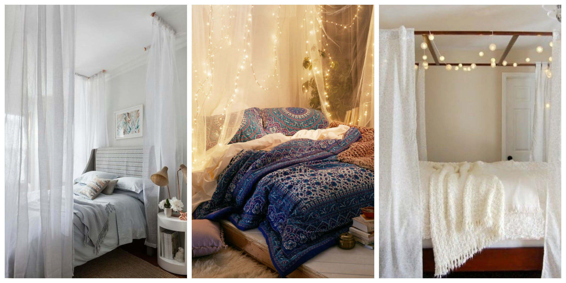 10 DIY Canopy Beds  Bedroom and Canopy Decorating Ideas