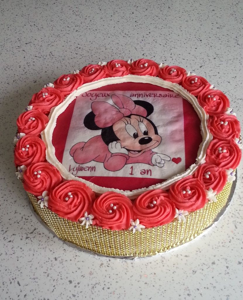 Gateau Minnie Gourmandises Et Delices