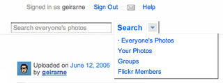 Dropdown select