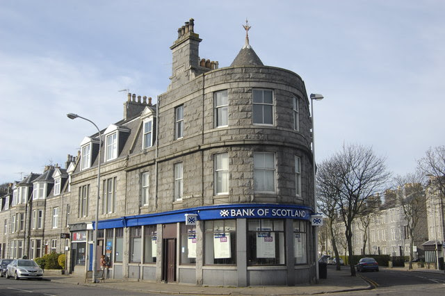 Bank of Scotland, Rosemount Branch,... © Bill Harrison ...