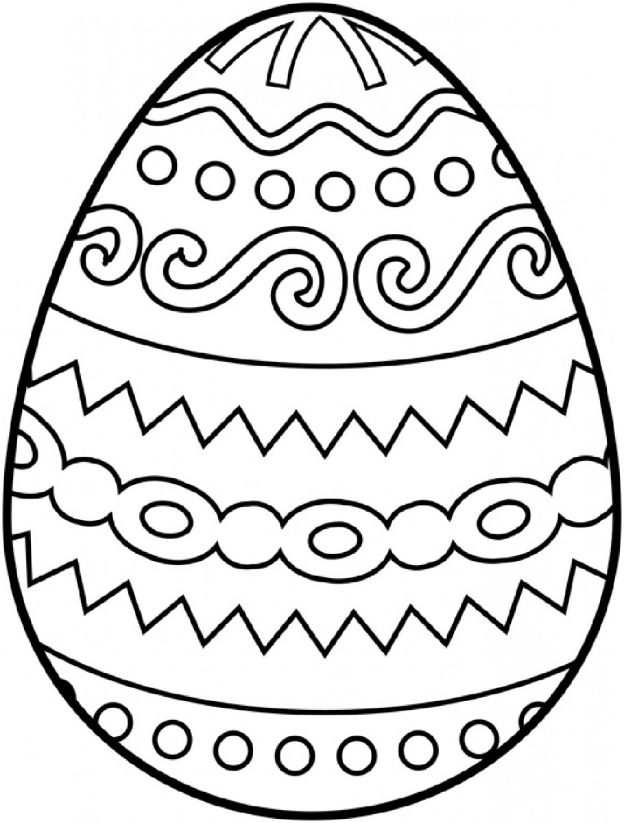 Blank Easter Egg Templates | Activity Shelter