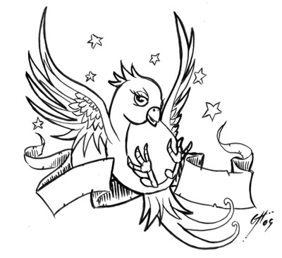 Swallow Tattoo Designs 4