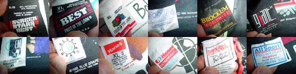 About Clothing on Pinterest | Vintage Tags, Vintage T Shirts and 1980s